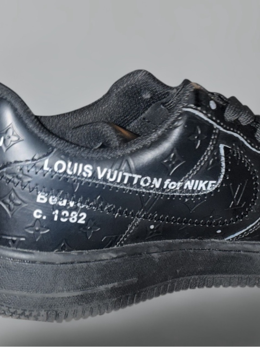 Louis Vuitton Black Monogram Athletic Sneaker - Picture 14 of 14